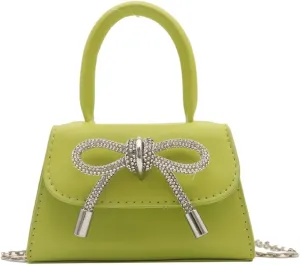 Crossbody Bag for Women Girls Cute Candy-Colored Tote with Patent Leather Glitter Shoulder Bag Small Square Bag