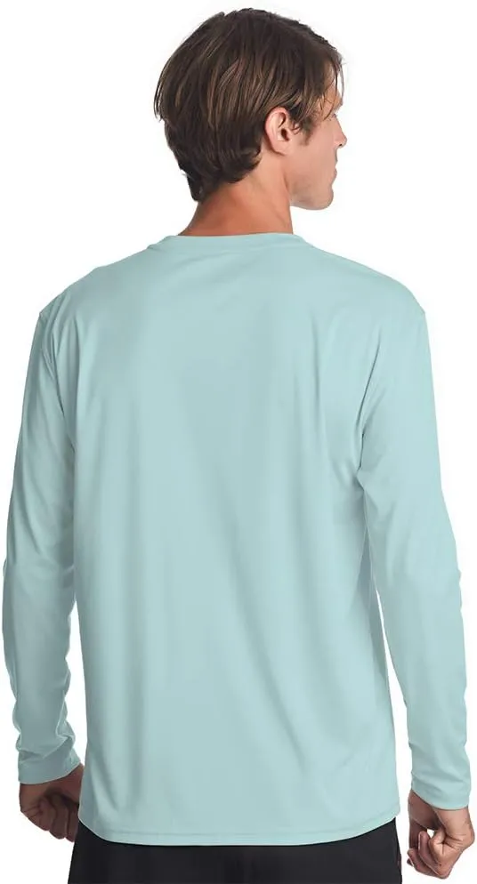 Denali Men's Tuna Logo Tournament Teaser UPF 50  Long Sleeve T-Shirt, UV Protection, Quick Dry Fisherman's Shirt