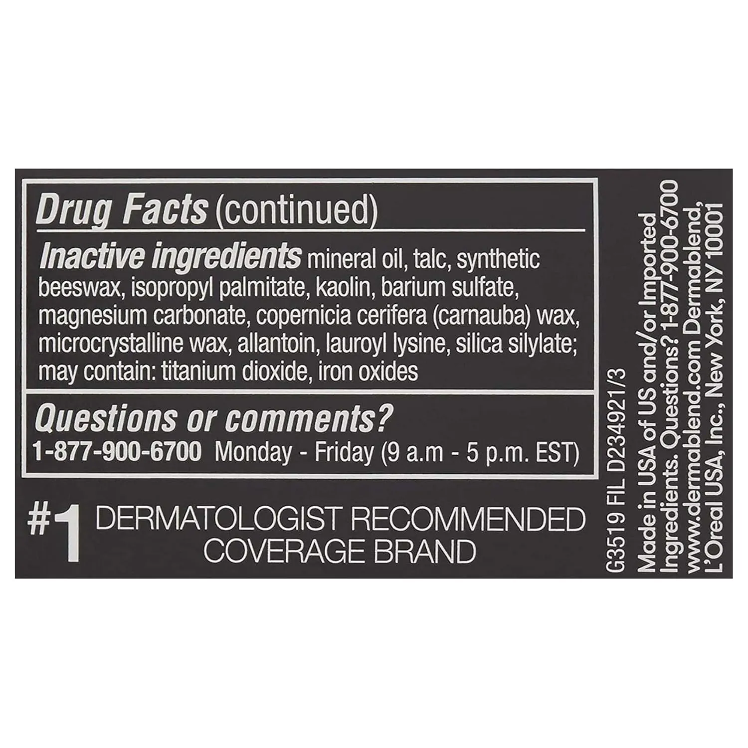 Dermablend Cover Crème Full Coverage Foundation Makeup, Hydrating Cream Concealer for Dark Circles and Blemishes, Maximum Coverage with Mineral Sunscreen SPF 30, 1 OZ