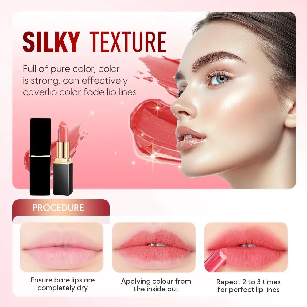 Diamond Glitter Lipstick, 2025 New Diamond Lip Gloss Waterproof Non-Stick Lip Gloss,Long-Lasting with Sparkling Finish Hydrating Lip Stains (#4 #5, One Size)