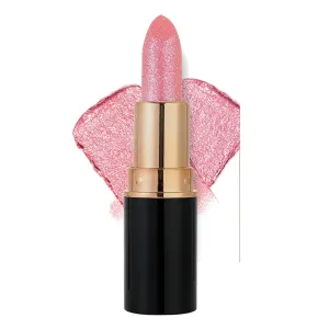 Diamond Lip Gloss Glitter Lipstick Waterproof, Metallic Lipstick for Women, Lightweight Hydrating Formula, Longlasting Waterproof Smudgeproof and Non-stick (#2, 0.2Fl Oz)