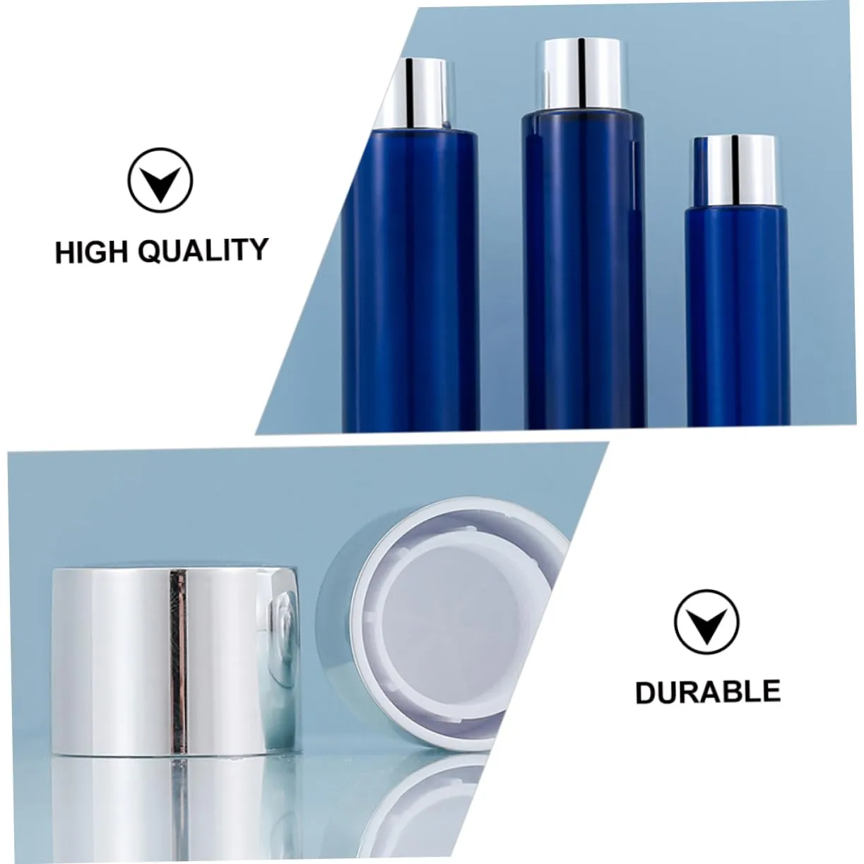 DOITOOL Purse Size Lotion Bottle to Refill 10pcs 100ml Empty Bottles for Foundation Liquid Packaging