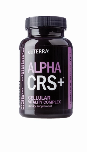 doTERRA - Alpha CRS  Cellular Vitality Complex - Provides Antioxidant Protection - Prevent Upset Stomach - 120 Veggie Caps