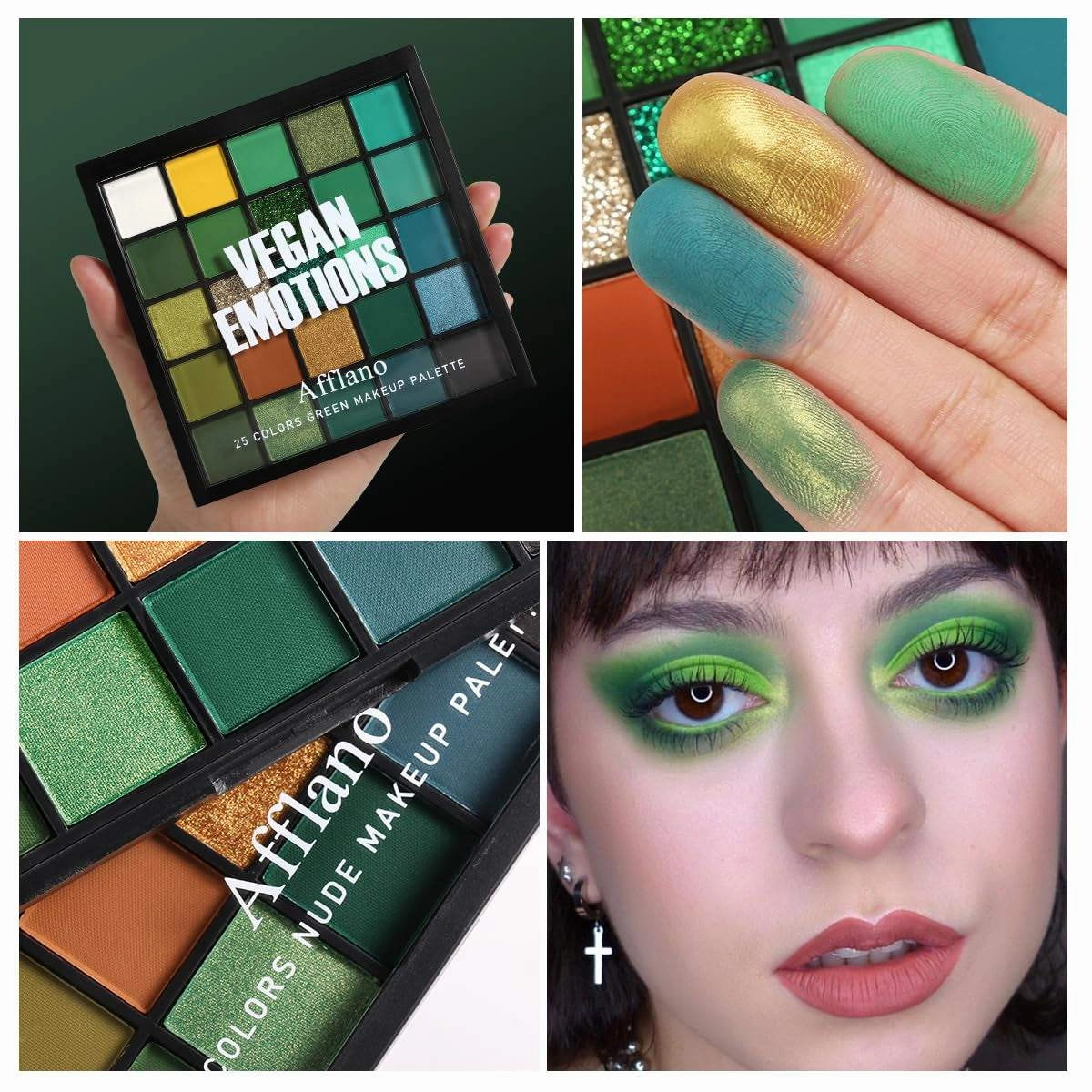 Emerald Green Eyeshadow Palette