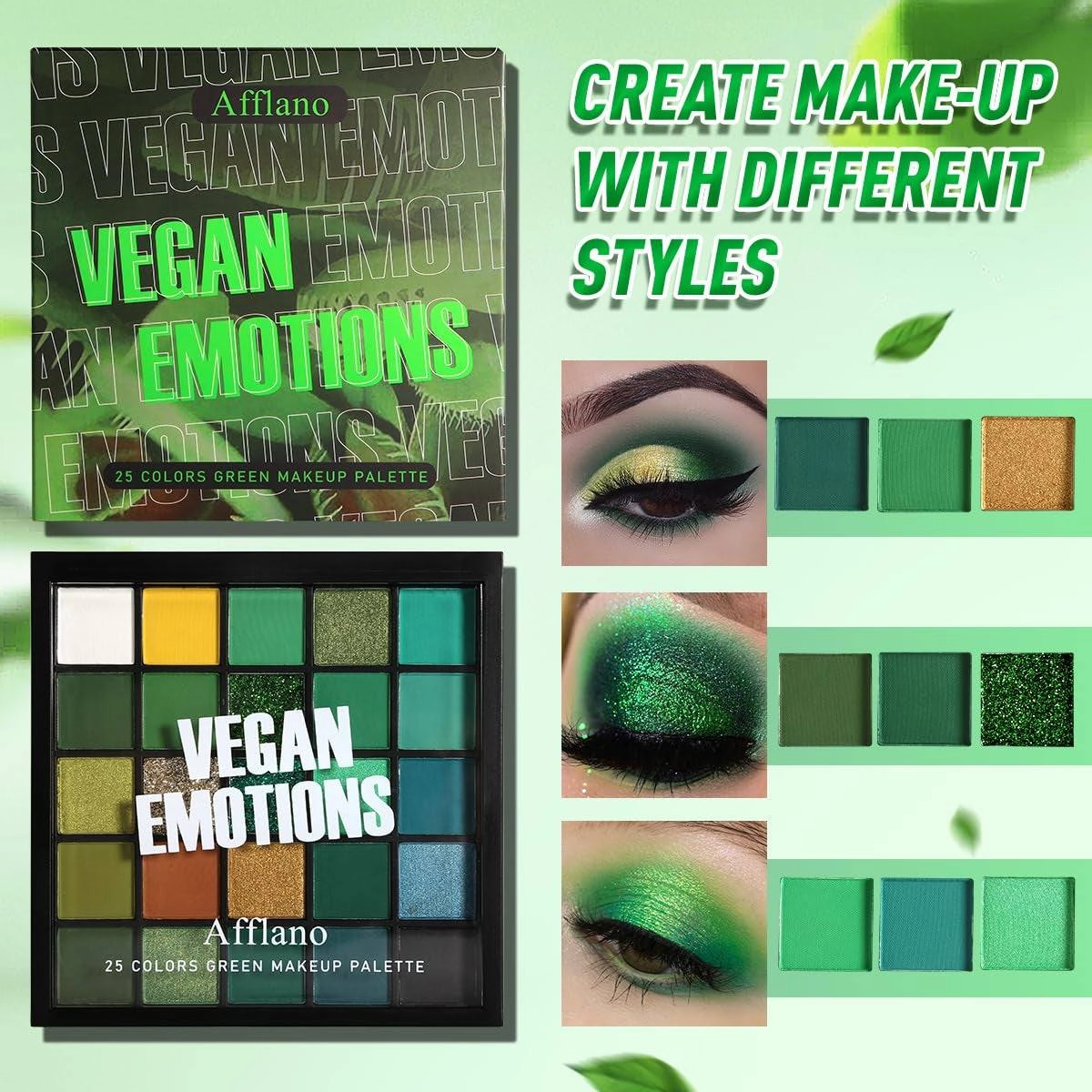 Emerald Green Eyeshadow Palette