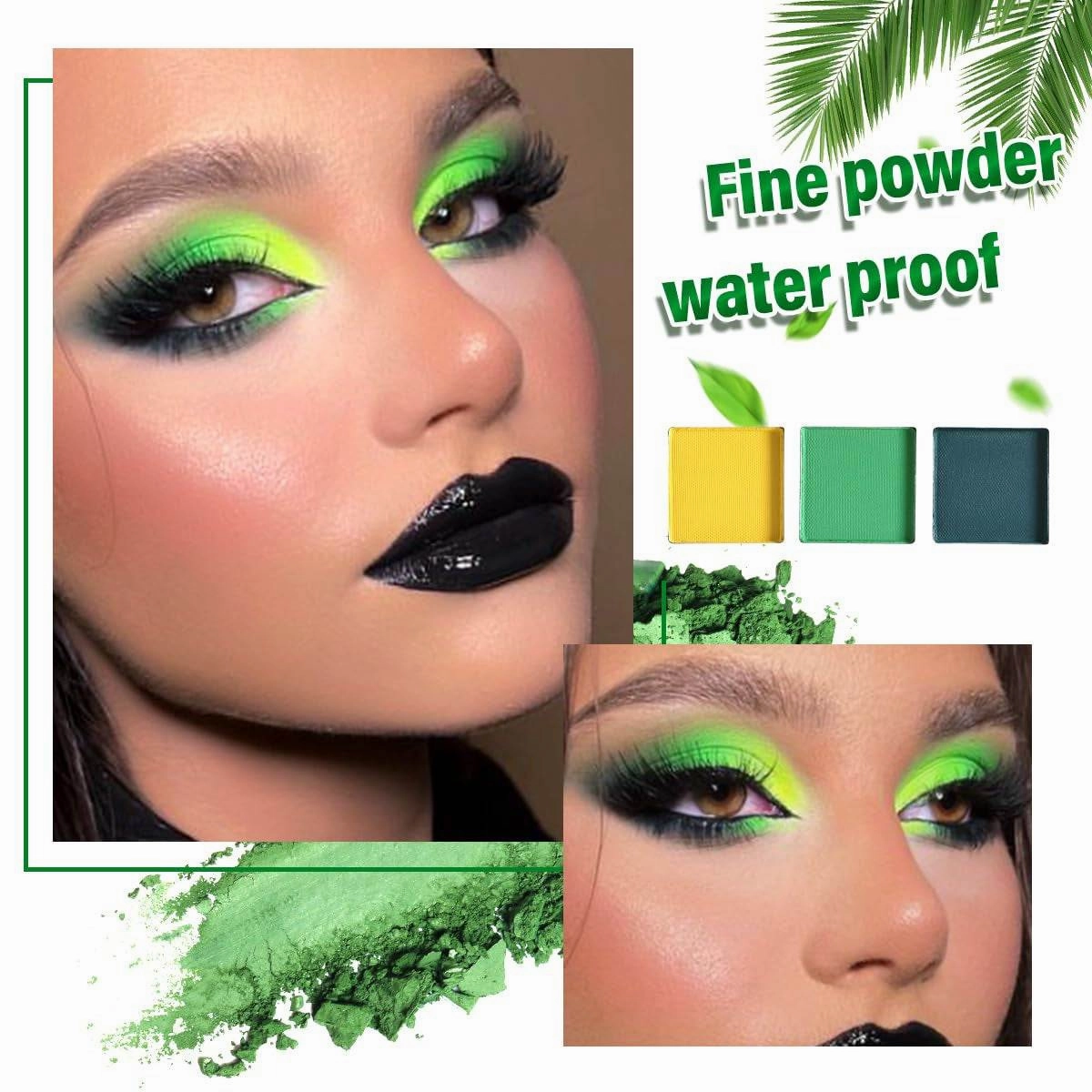 Emerald Green Eyeshadow Palette