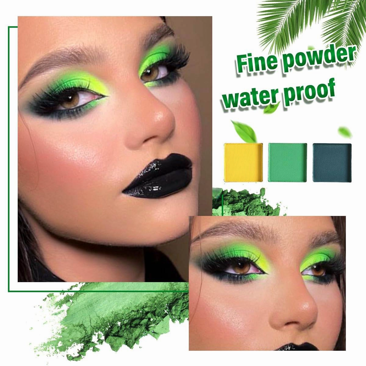 Emerald Green Eyeshadow Palette
