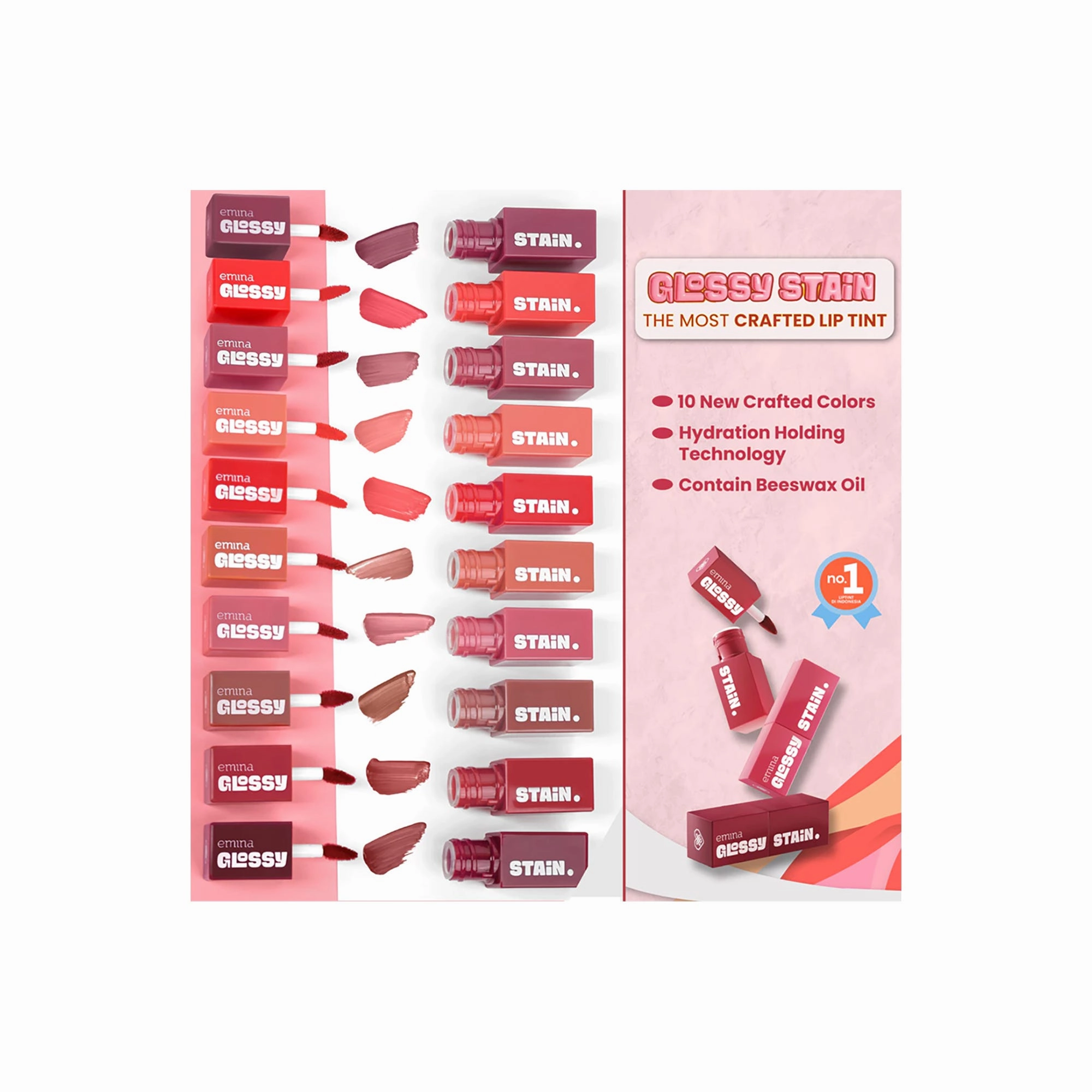 Emina Glossy Stain 07 French Vanilla 3 g