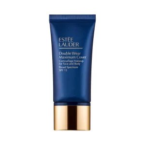 Estée Lauder Double Wear 24-Hour Maximum Cover Camouflage Foundation for Face and Body SPF 15 | Full Coverage | Covers Scars & Tattoos, 1.0 Fl Oz