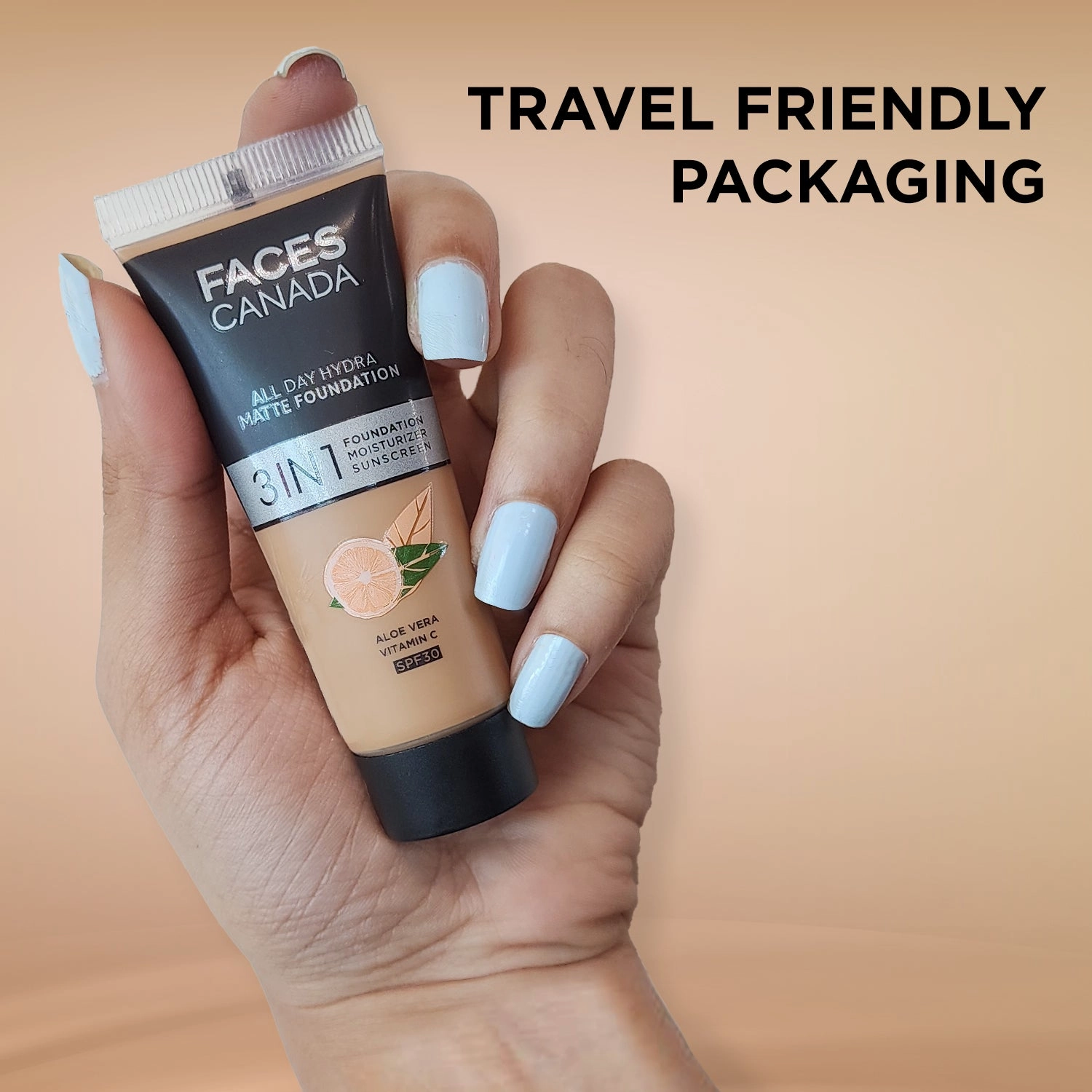 FACES CANADA All Day Hydra Matte Foundation Honey Beige 031 15ml