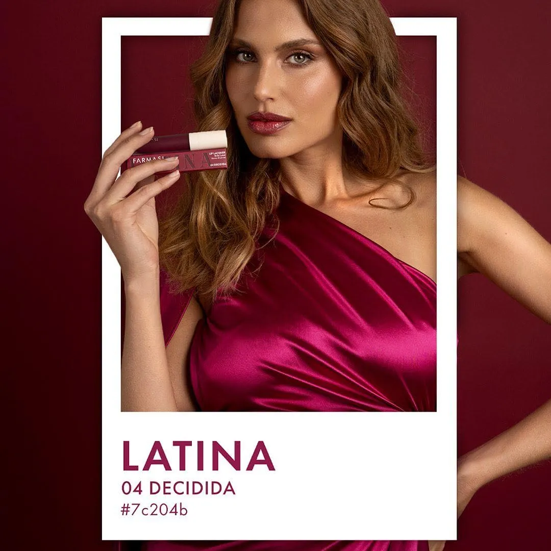 FARMASi Glossy Lip Gloss Latina 04 DECIDIDA - High Shine & Hydrating Finish 5.5ml/0.18flOz