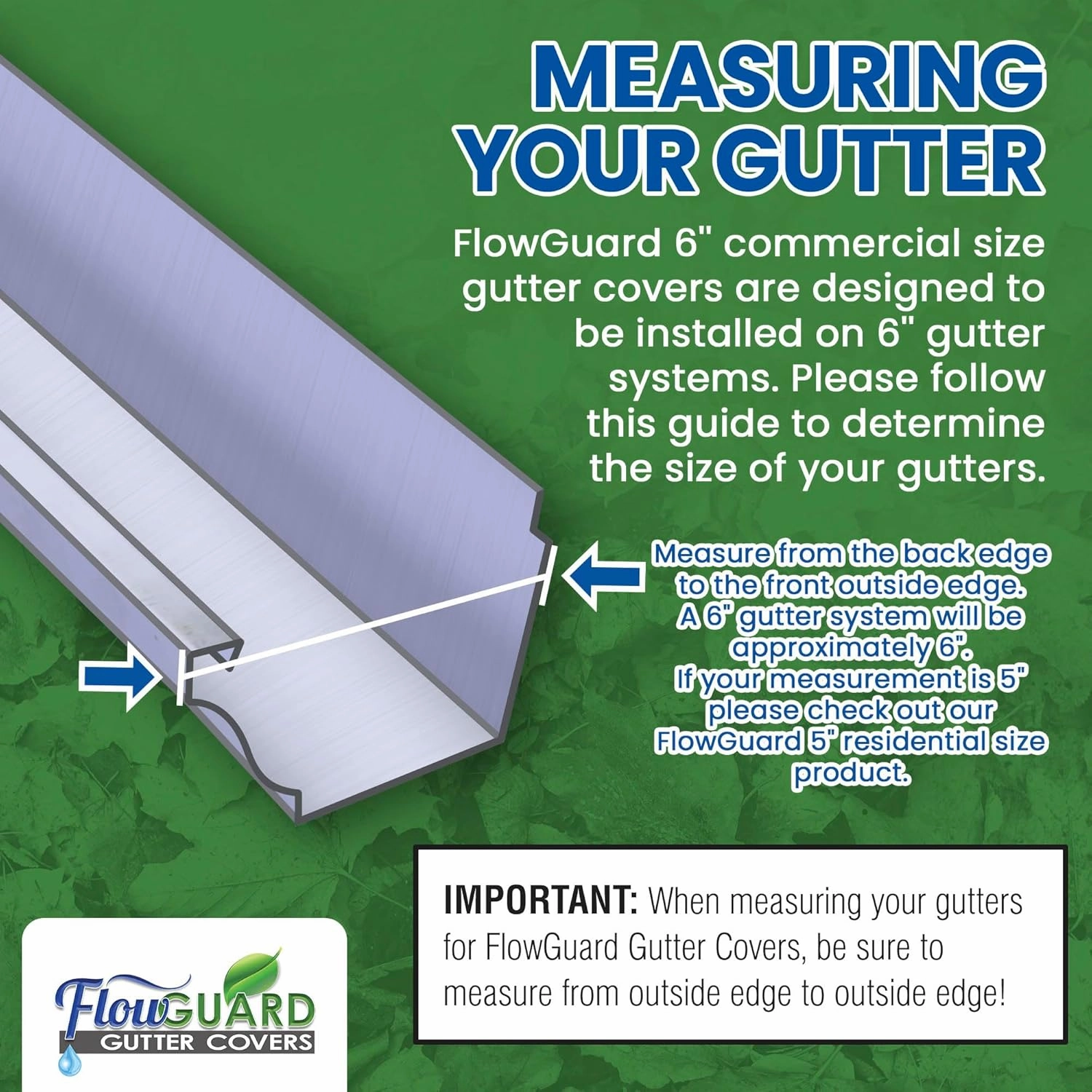 FlowGuard USA Made Professional DIY 6 Inch 50-Year Gutter Cover System - Thermal Thaw Black - Aluminum Gutter Guards - 102 Feet - by FlexxPoint