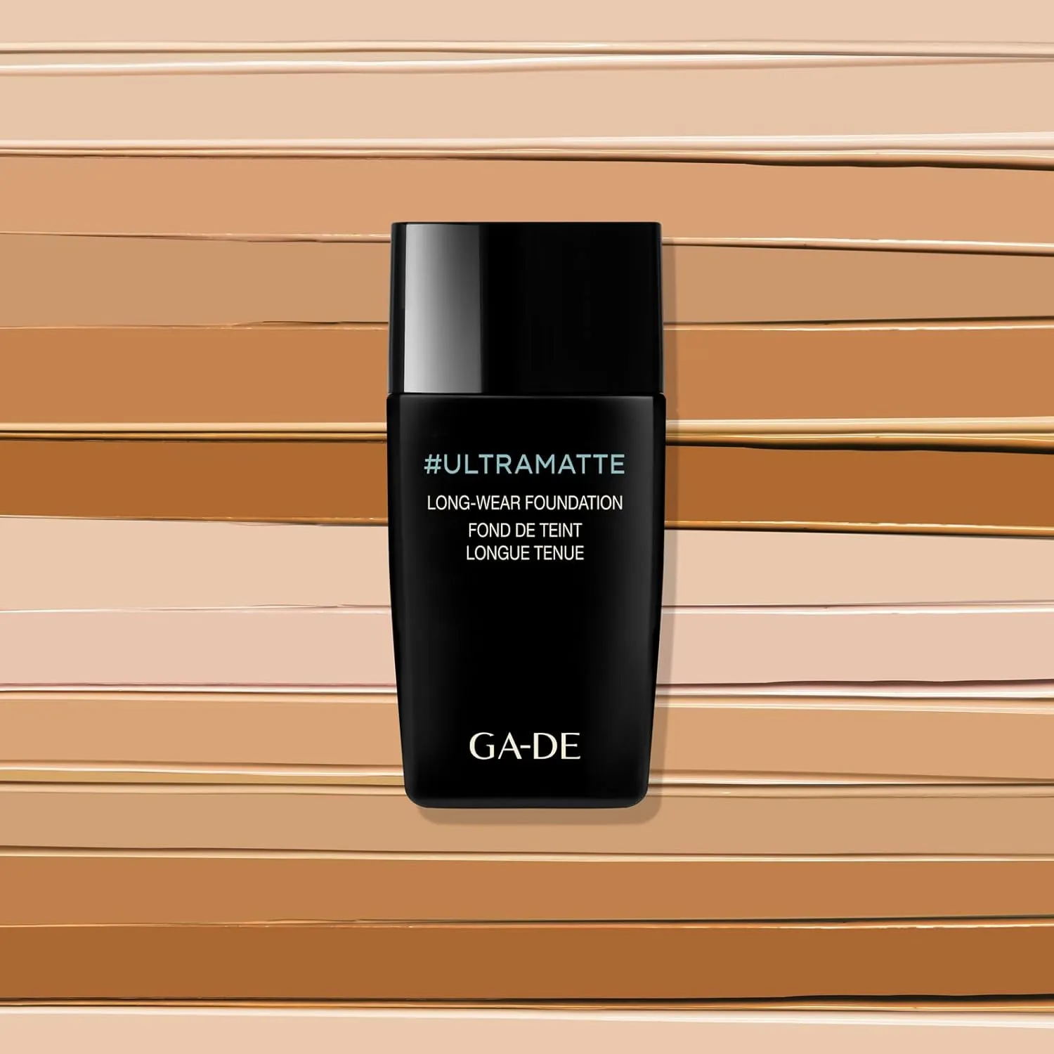 GA-DE Ultramate Long-Wear Foundation, 154 - Sweat-Resistant and No-Transfer Cream Foundation - Face Makeup for Flawless Ultra-Matte Finish - 1 oz