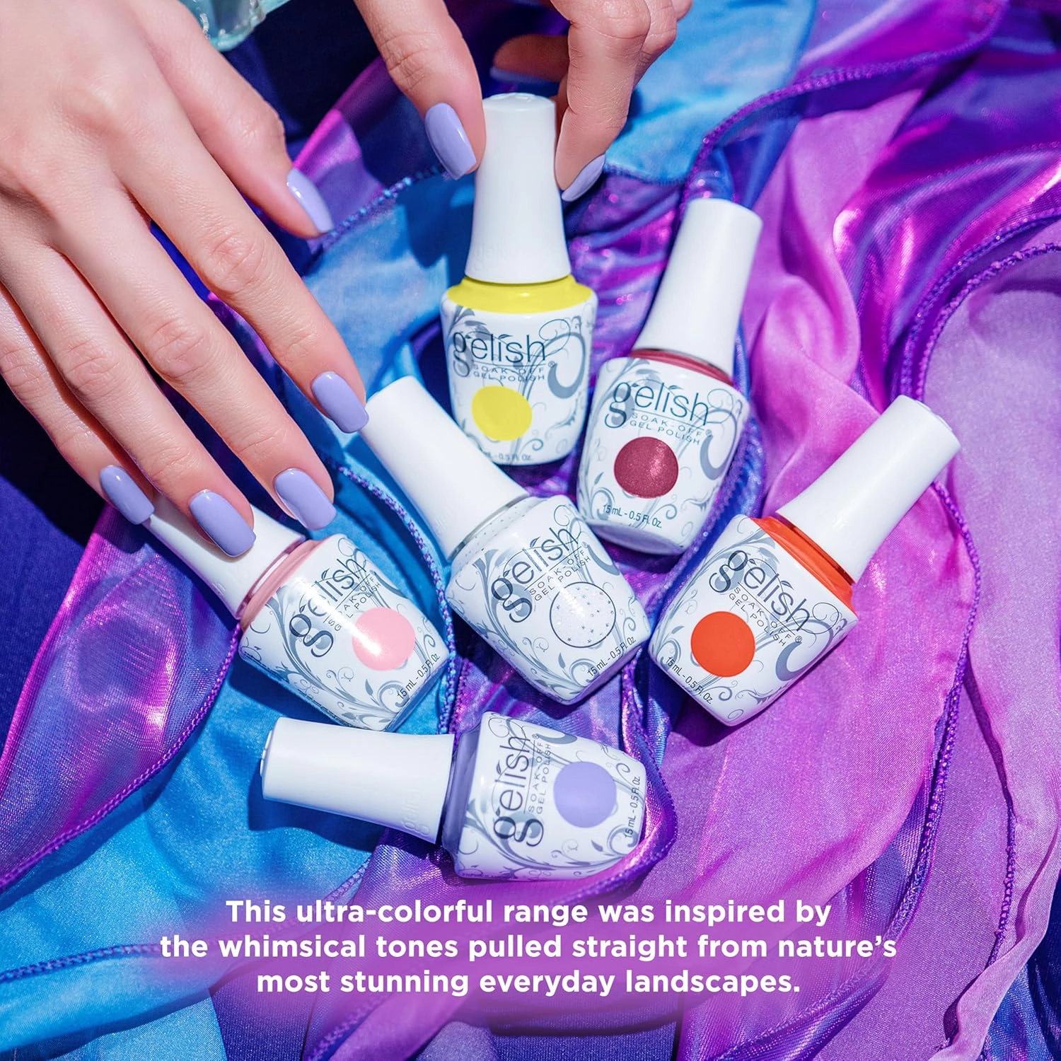 Gelish MINI & Morgan Taylor Spring Collection Now & Zen Duo - 15mL Gel & 15mL Lacquer Combo. Long-Lasting, High-Shine Nails. Easy Application, Chip-Resistant, Vibrant Color (Sipping On Serenity, 2pcs)