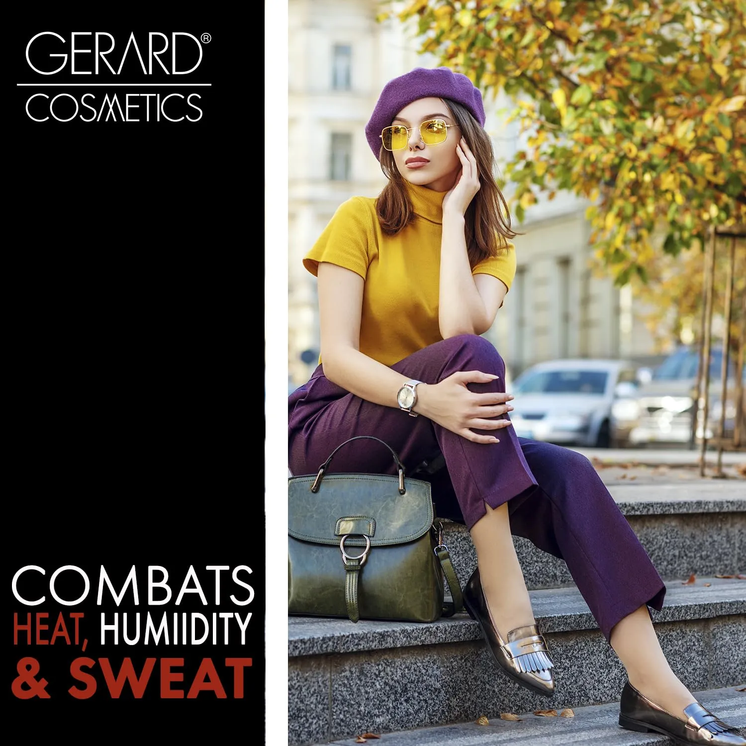 Gerard Cosmetics Makeup Setting Spray Mini (Lavender), Slay All Day Scented Makeup Finishing Spray, Oil Control, Matte Finish, Cruelty Free, Made USA 30 mL (1.01 oz)