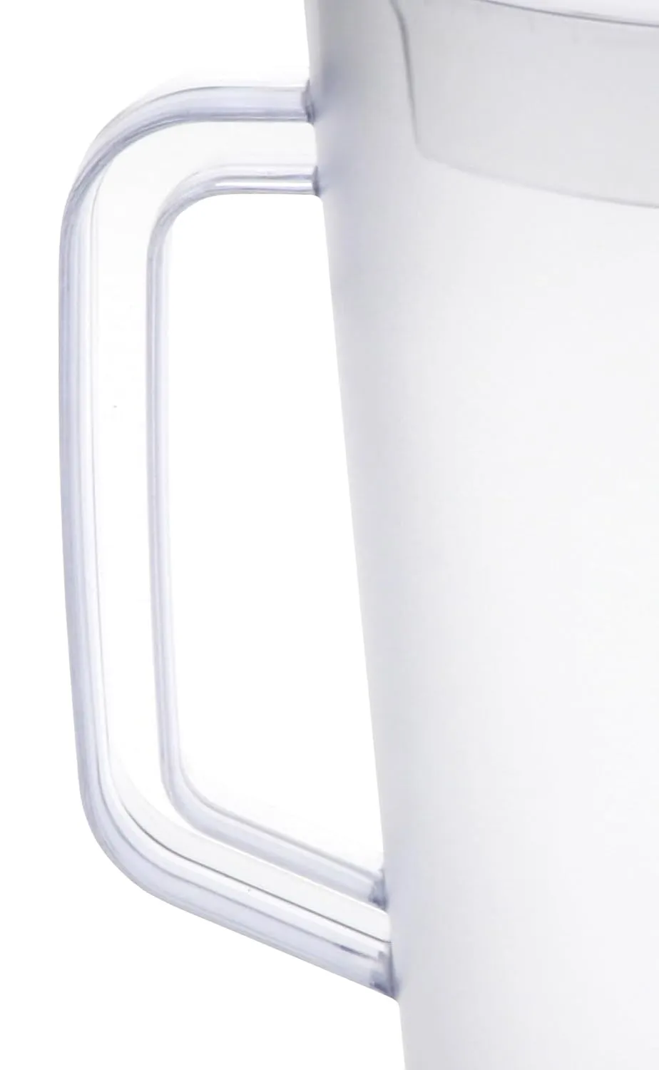 G.E.T. Heavy-Duty 1 Gallon Plastic Pitcher with Lid, Clear, BPA Free
