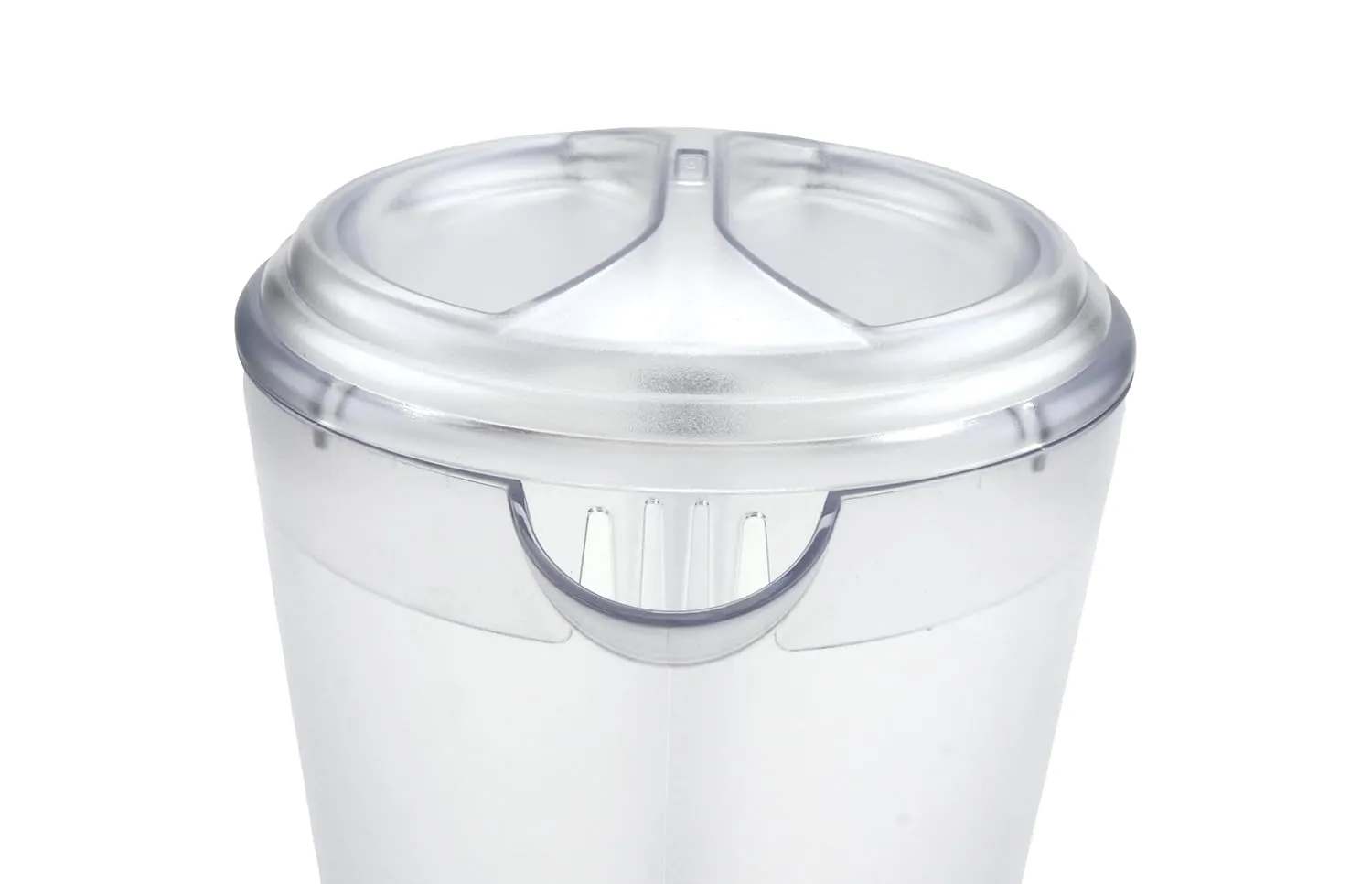 G.E.T. Heavy-Duty 1 Gallon Plastic Pitcher with Lid, Clear, BPA Free