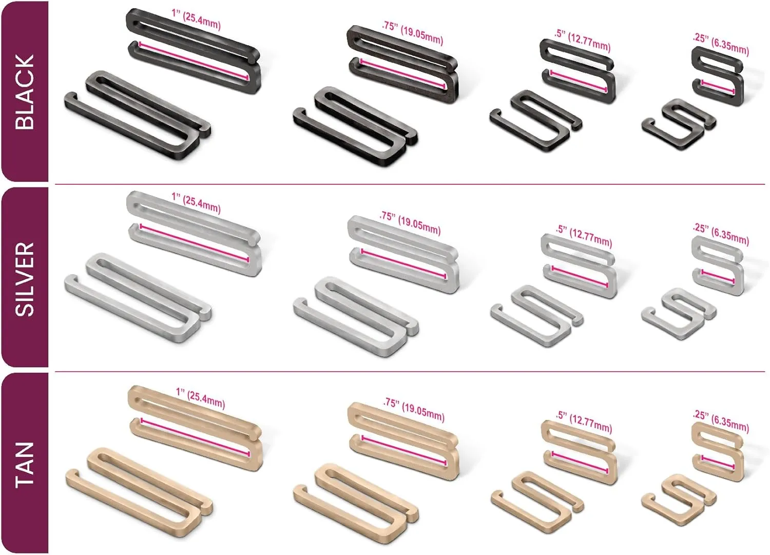 Get Shorter Straps without Sewing - for Bras, Strappy Dresses, Tank Tops & Bathing Suits, with & without Adjustable Straps