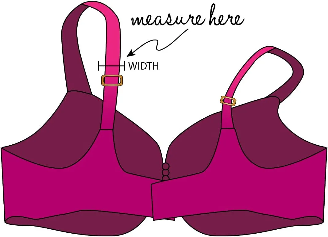 Get Shorter Straps without Sewing - for Bras, Strappy Dresses, Tank Tops & Bathing Suits, with & without Adjustable Straps