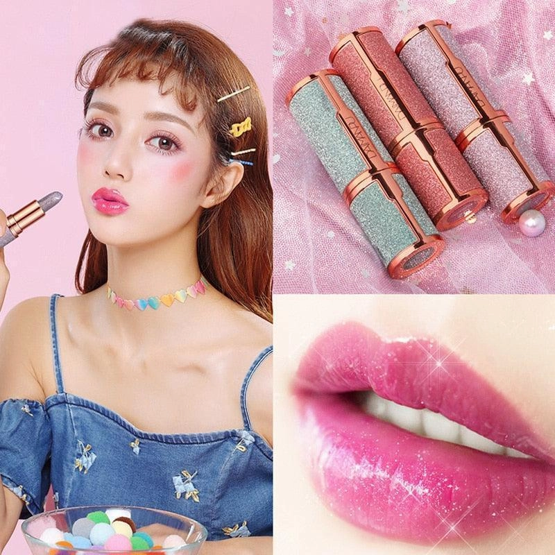 Glitter Matte Temperature Change Lipstick