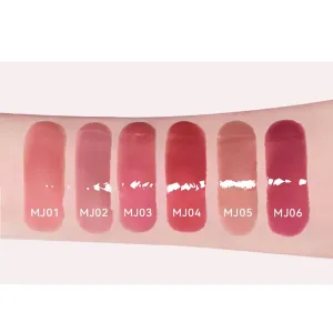 Glossy Jelly Mirror Effect Solid Moisturizing Lipstick, Jelly Lip Glaze, Lip Plumper (#03, 1.9g)