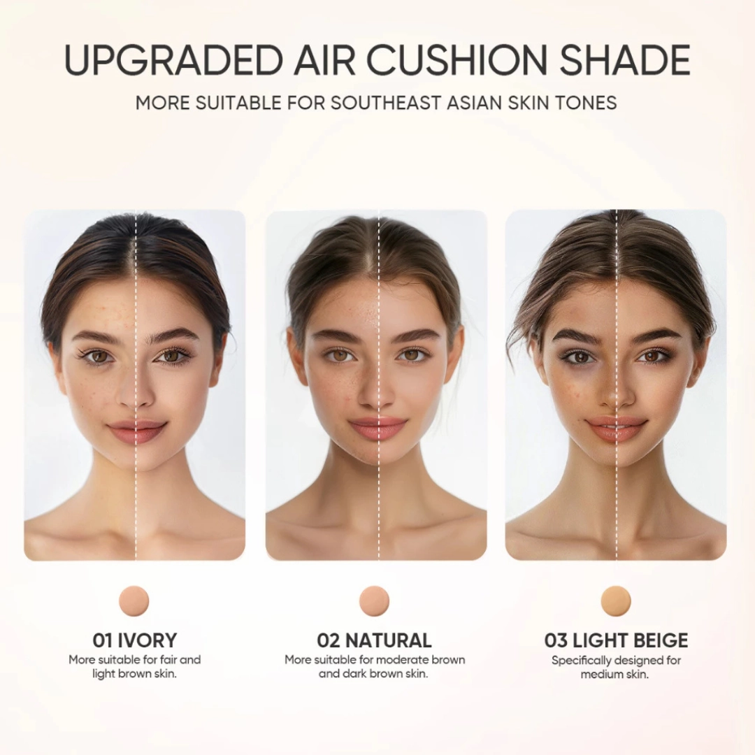 GMEELAN Black Truffle (Zinc PCA Anti-Oxidant) Air Cushion REFILL - Net Wt. 10g | Choose Shade (Copy)