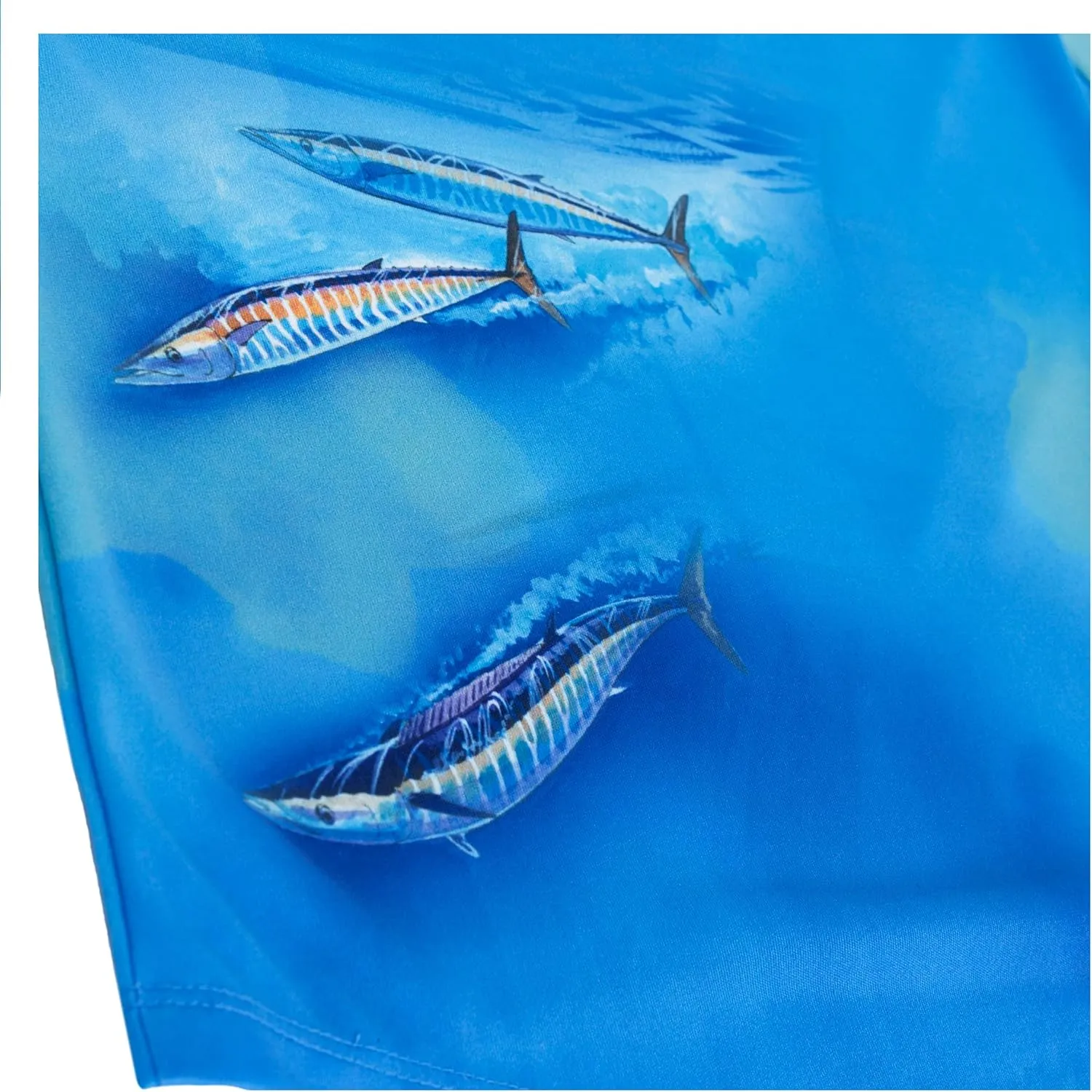 Guy Harvey Girl's Long Sleeve Performance Shirt with 30  UPF Sun Protection