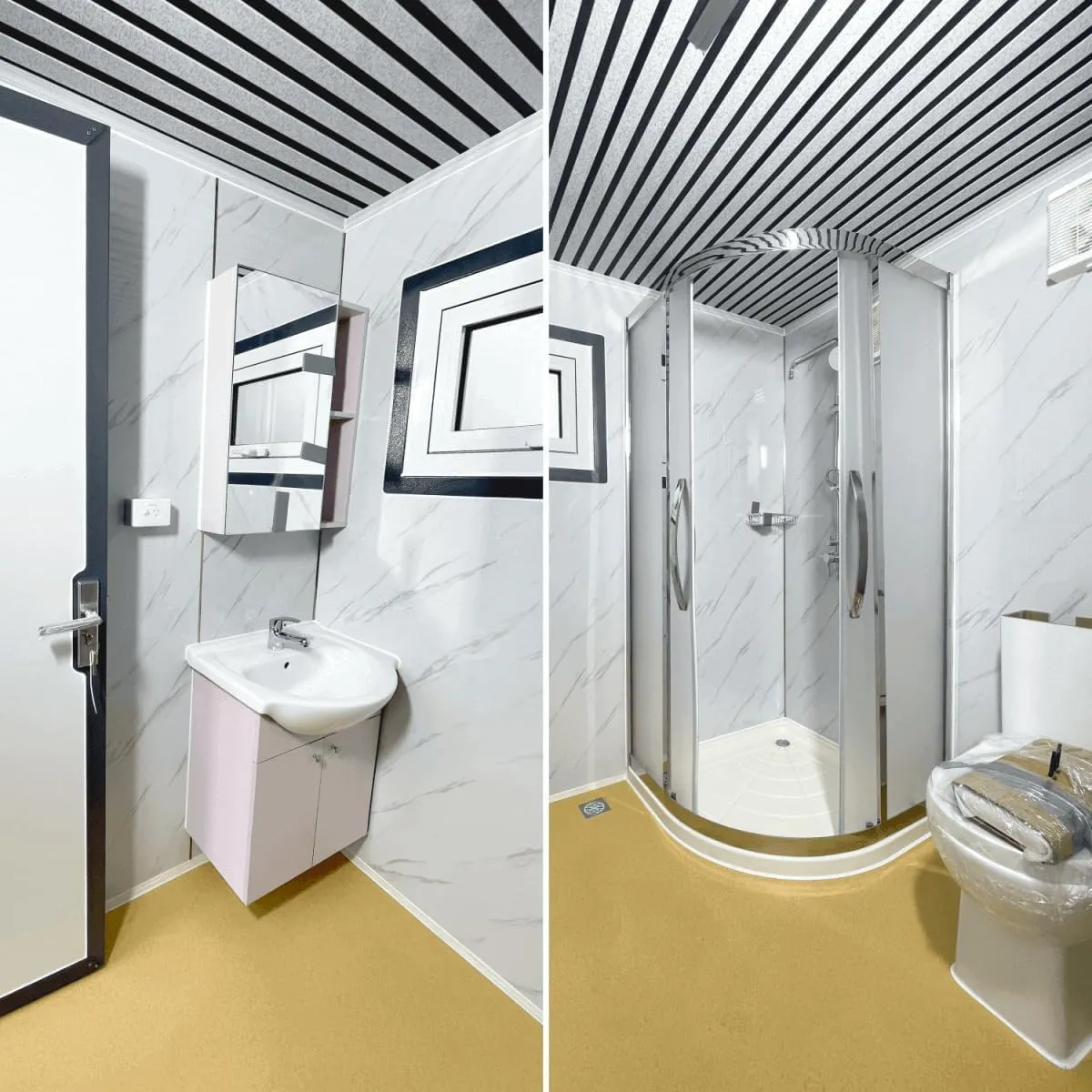Handicap-Accessible Portable Restroom for Disabled, Outdoor Mobile Toilet for Concerts, Conventions, Construction, Sporting Events