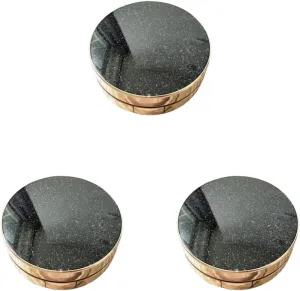 Healifty Cushion Sponge Makeup Liquid Trip Portable Container Travel With Diy Loose Puff Outdoor Empty Bb Foundation Blusher Compact up Holder Case Two-layers for Round