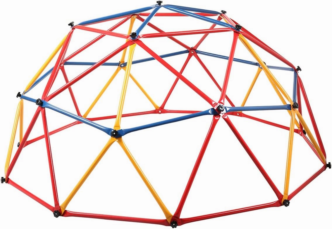 Heavy Duty Metal Dome Climber | Outdoor Exercise Playset for Kids | Gymnastic Fun & Coordination Development