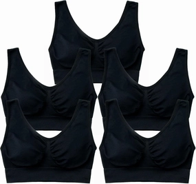 Hiking Gril Women's Comfort Wirefree Bralette Unpadded Sleep Yoga Bra