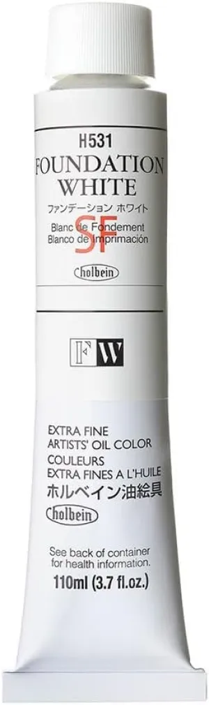 Holbein Artists' Oil 110ml Foundation White