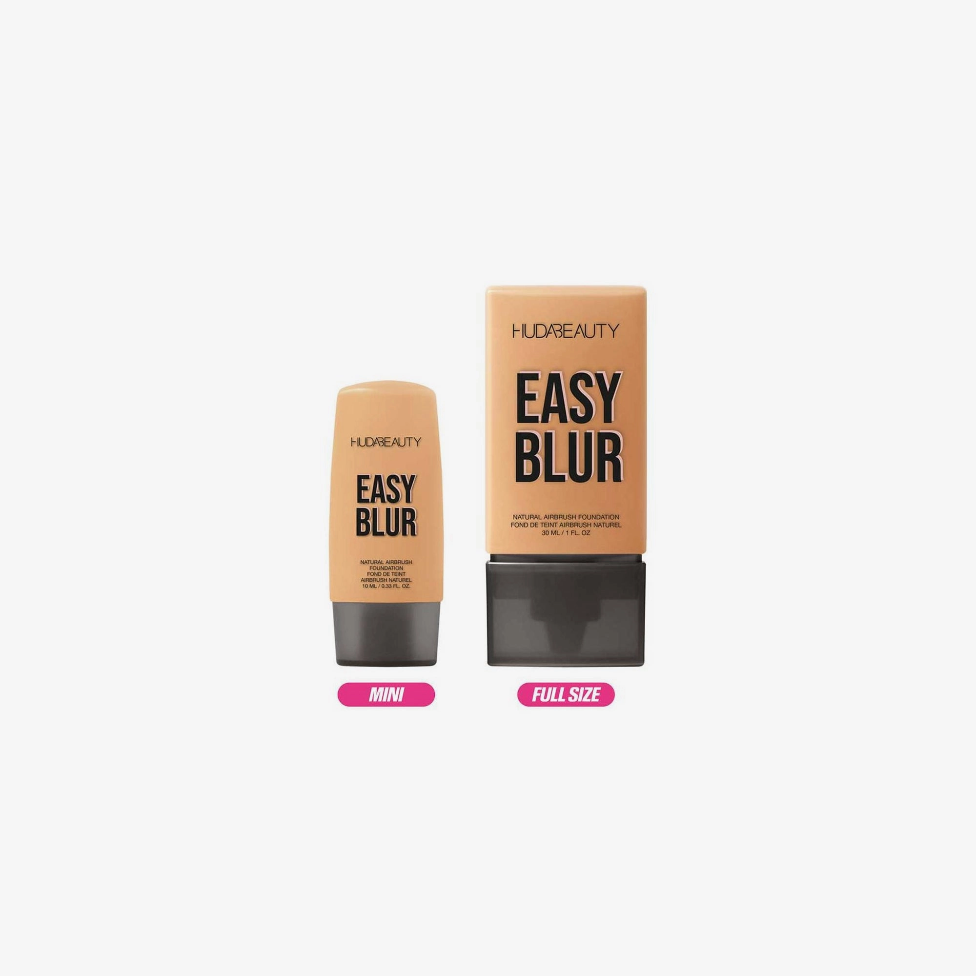 Huda Beauty - Easy Blur Natural Airbrush Foundation Mini Cashew 140G 10ml