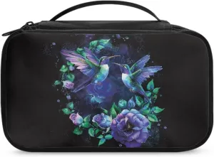 Hummingbird Make Up Bags for Women Makeup Travel Bag Travel Cosmetic Organizer Wear-resistant Makeup Pouch Suitable for Your Family Trip To Pack All Men,Women Toiletries