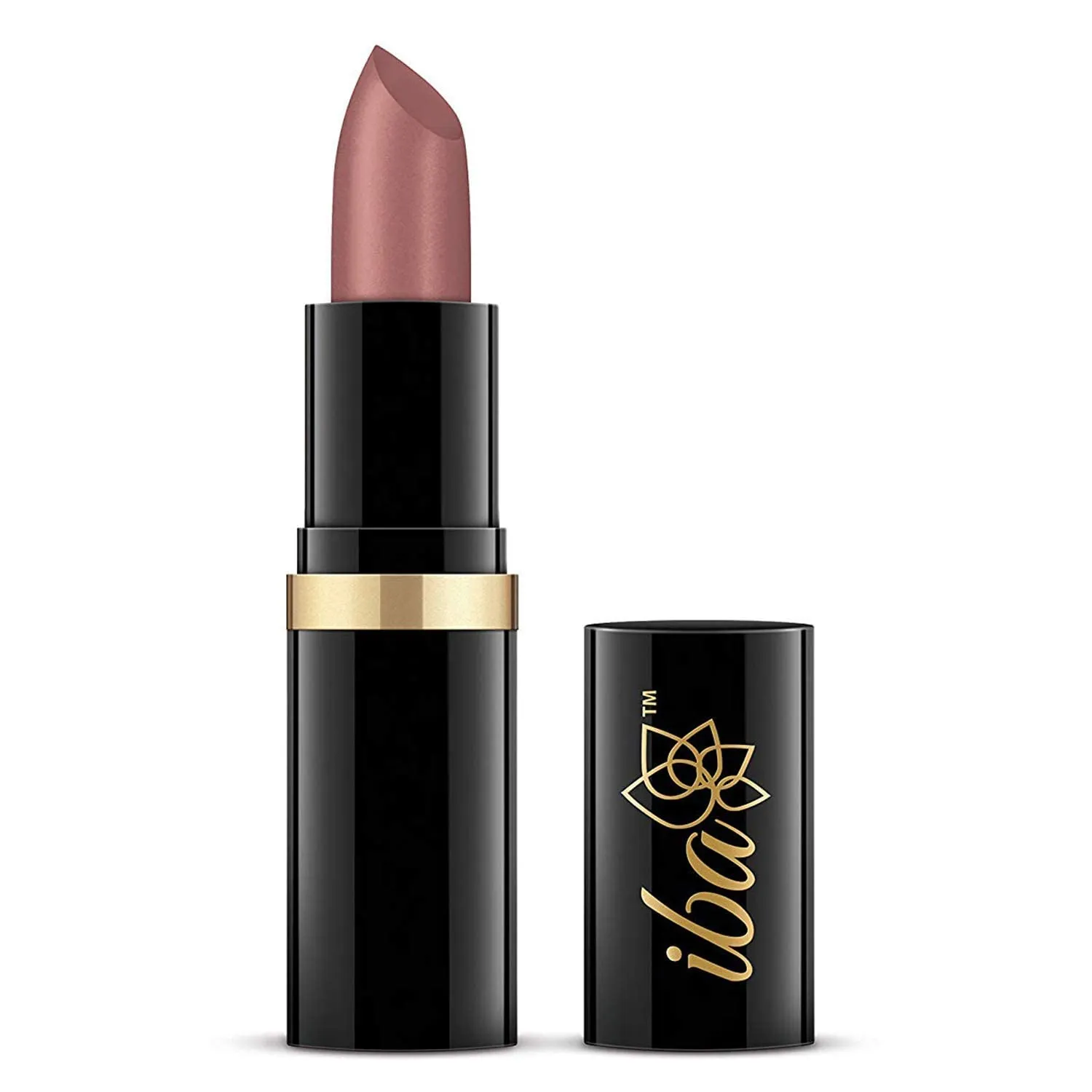 Ib.a Pu.re Lips Moisturizing Lipstick for Women - A45 Glossy Natural, 4g | Creamy Finish | Intense Color & Highly Pigmented | Enriched with Vitamin E, Coconut Oil and Shea Butter |