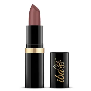 Ib.a Pu.re Lips Moisturizing Lipstick for Women - A95 Mauve Touch, 4g | Creamy Finish | Intense Color & Highly Pigmented | Enriched with Vitamin E, Coconut Oil and Shea Butter |