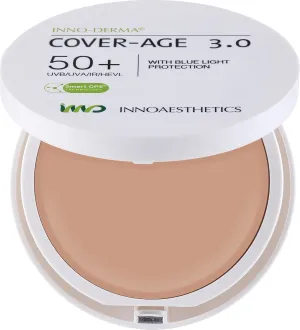 Innoaesthetics Cover-Age 3.0 (Medium Coverage) Full coverage -Pharmaceutical Compact Foundation