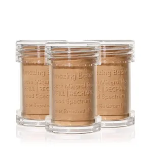 jane iredale Amazing Base Loose Mineral Powder, Luminous Foundation with SPF 20, Oil Free, Talc Free & Weightless, Vegan & Cruelty-Free Makeup