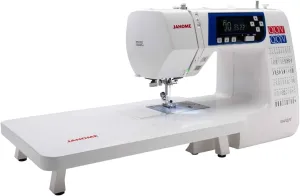 Janome 3160QOV Quilts of Valor Full-Size Quilting Sewing Machine with 60 Built-In Stitches, 6 One-Step Buttonholes, and Backlit LCD Screen (White)