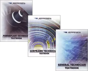Jeppesen AMT A&P Textbook Bundle - General, Airframe & Powerplant - 10011905
