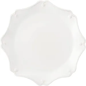 Juliska Berry & Thread Scallop Platter/Charger - Whitewash