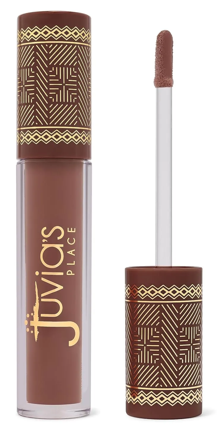 Juvia's Place Coffee Shop Lip Gloss - Brown Sugar - Hydrating Butter Lip Gloss for Women, Long-Lasting Shine, Moisturizing Glass-like Finish, Plumping Non-sticky Lip Gloss, Suitable for every vibe