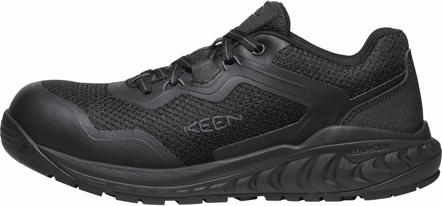 KEEN Utility Tempe - Shoes for Men - Compression-Resisting Midsole - Cement Outsole - Abrasion-Resistant Upper