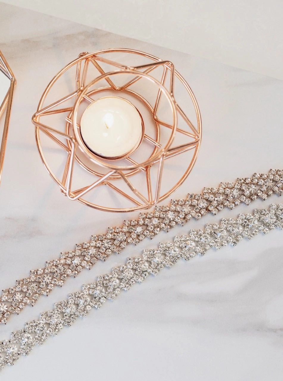 Kiera Elise Accessories "Rosa" Sash