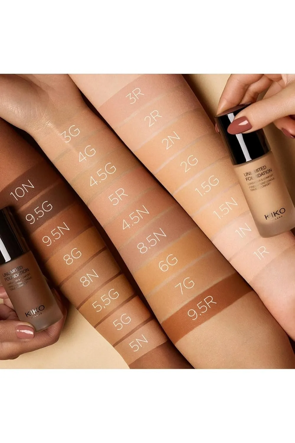 KIKO Milano Unlimited Foundation | Long-lasting Liquid Foundation