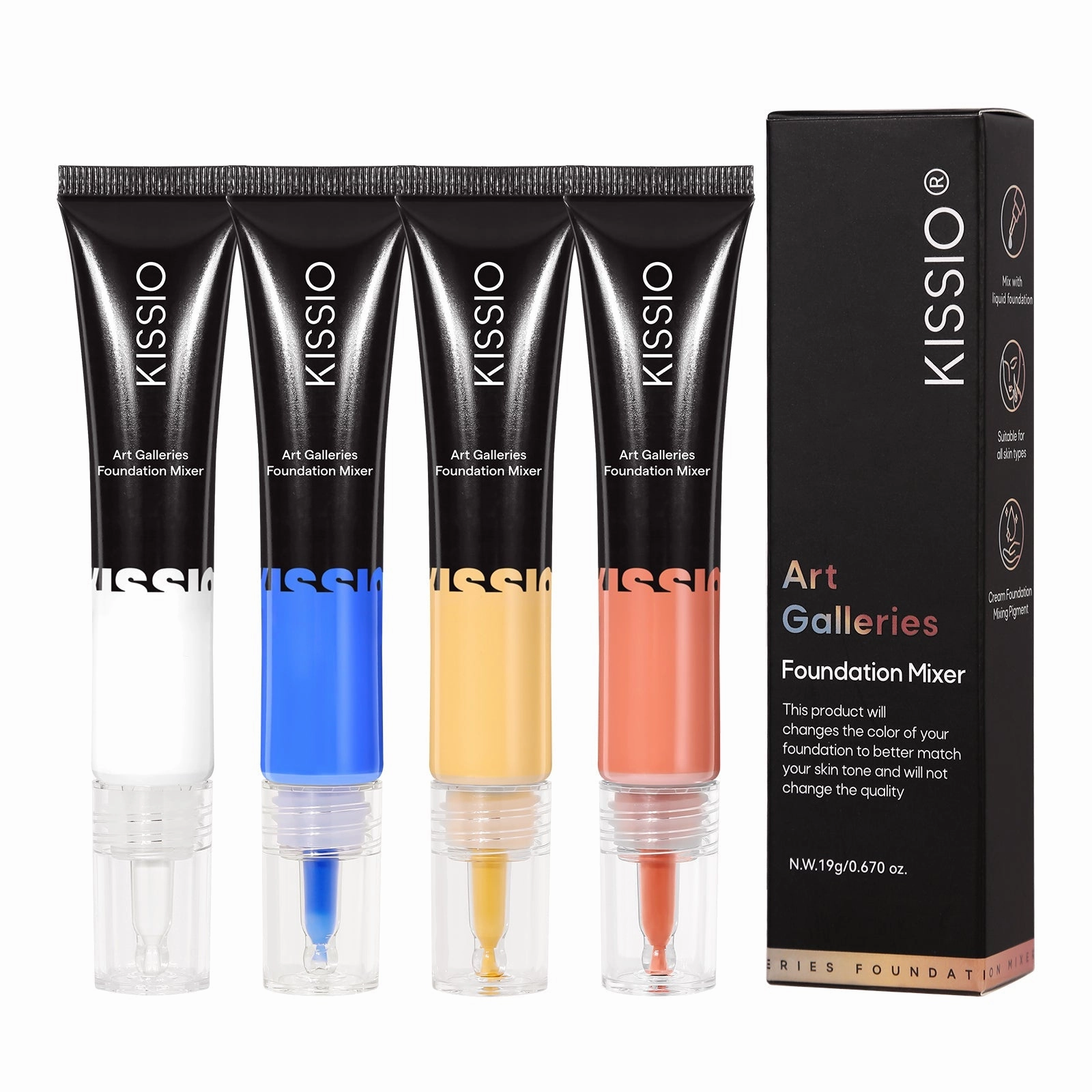KISSIO Orange Foundation Mixing Pigment