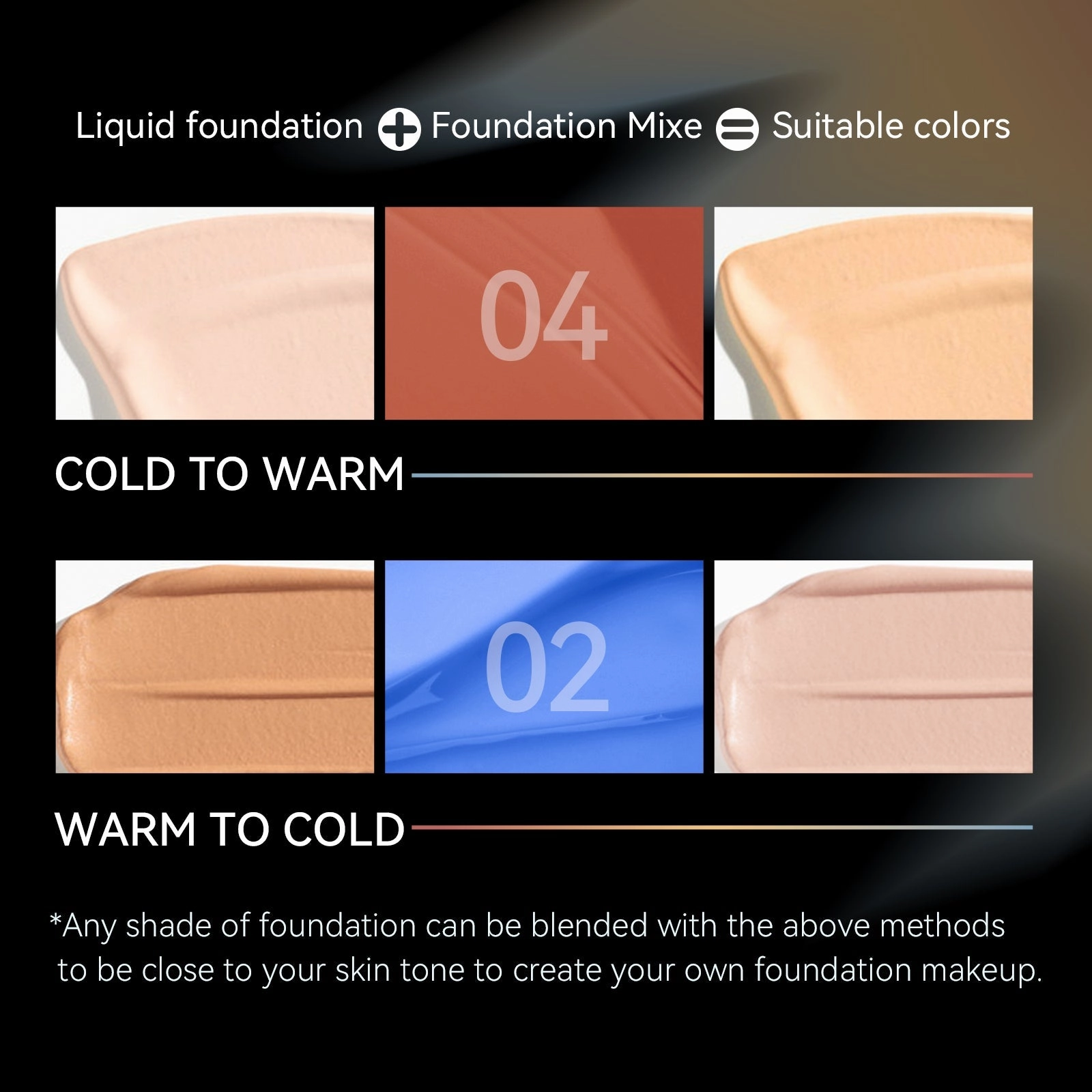 KISSIO Orange Foundation Mixing Pigment