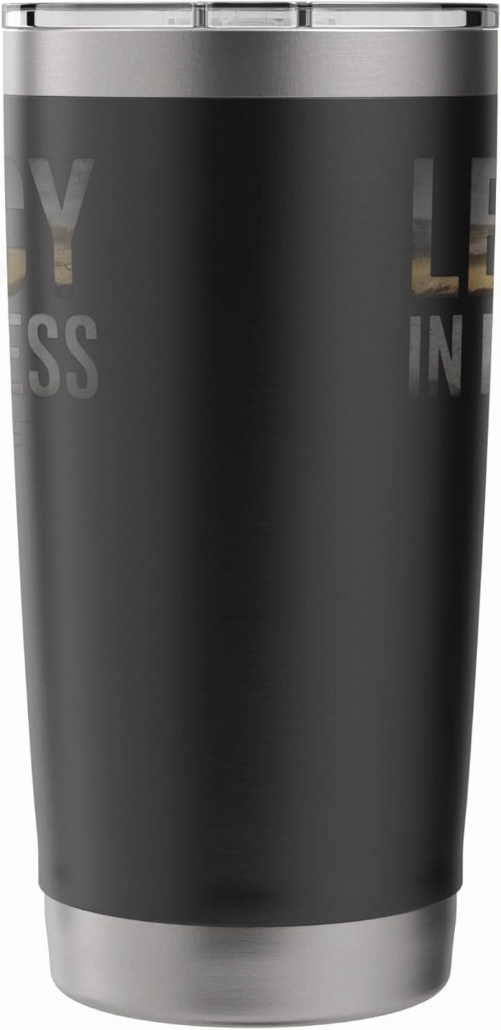 Legacy In Progress Motivational Father Mother Family Stainless Steel Insulated Tumbler