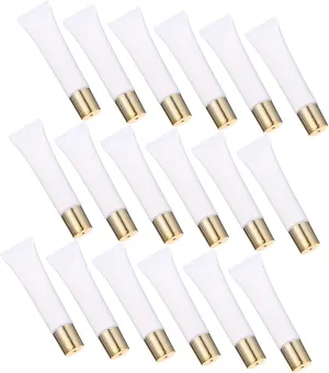 LIFKOME 50pcs Lipstick Tube Lip Gloss Tube Wand Balm Women Glitter Sample Packing Tubes Refillable Tubes Makeup Container Lip Gloss Tubes Lip Pomade Tubes Cosmetic Container