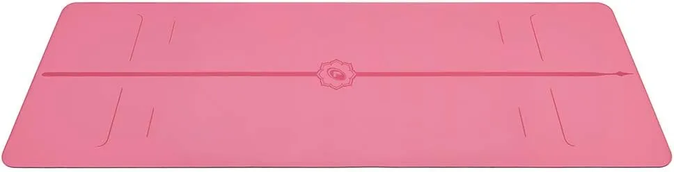 Liforme Evolve Yoga Mat – Free Yoga Bag Included - Patented Alignment System, Warrior-like Grip, Non-slip, Eco-friendly, Sweat-Resistant, Long, Wide, 4.2mm thick mat for comfort